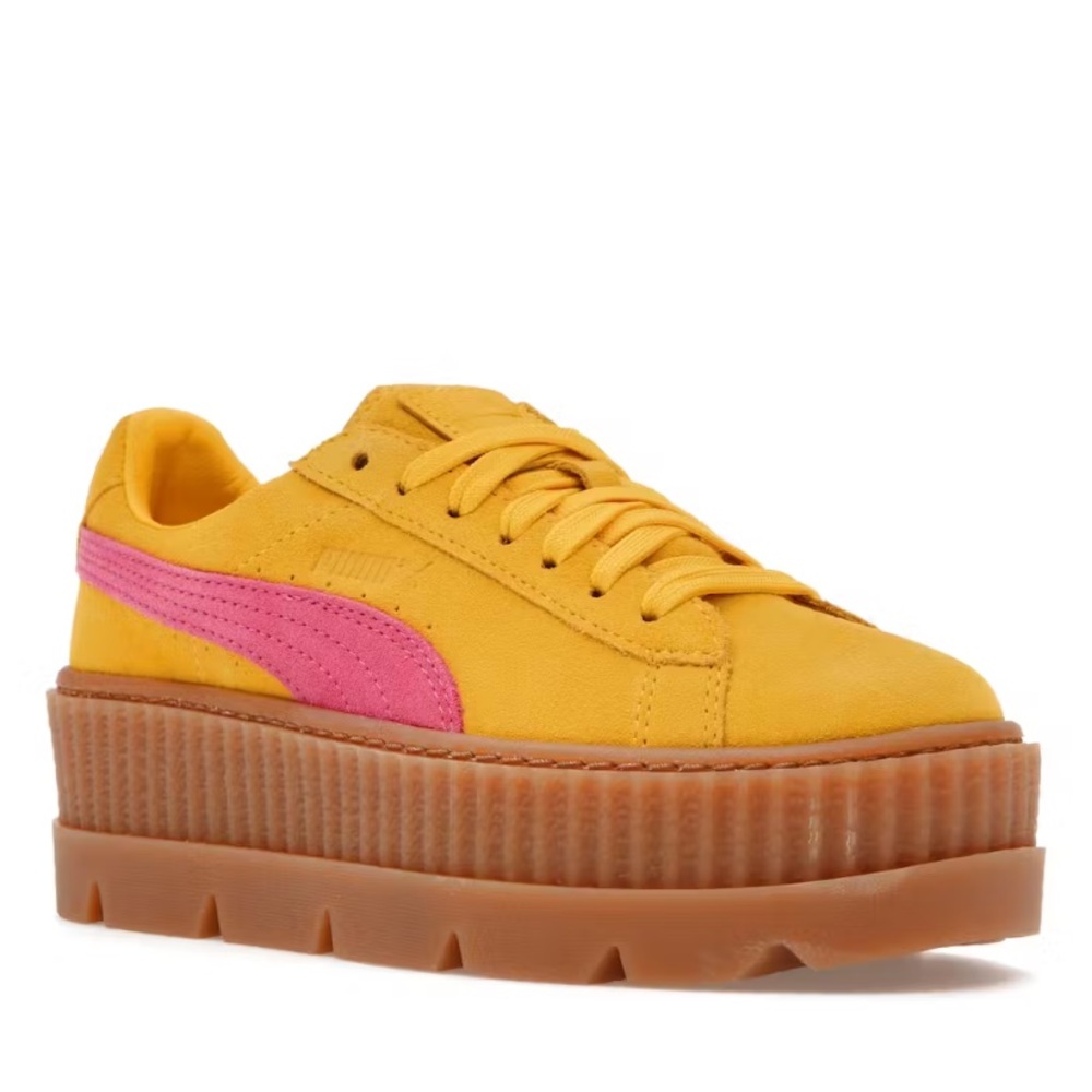 Rihanna Fenty / Puma Suede Lemon (Women's size 7)